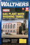 WALTHERS/CORNERSTONE HO  "GAS PLANT w/WASHING TANKS" PLASTIC MODEL KIT Model