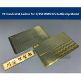 Photo-Etched PE Handrail & Ladder for 1/350 Scale WWII US Battleship Model Model