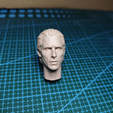 Unpainted 1/6 Customized Christian Bale 1.0 Head Carving Model Toys Model