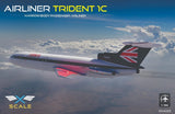 HS-121 Trident 1C Narrow-Body passenger airliner Model kit 1/144 X-Scale 144003 Model