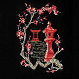 Cross Stitch Kit "Japan-4", size 4.3x5.9 in (11.0x15.0 cm) Model