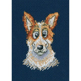 RTO counted Cross Stitch Kit with plywood form "Philosopher" MBE9014, 4,5x8,5 cm Model