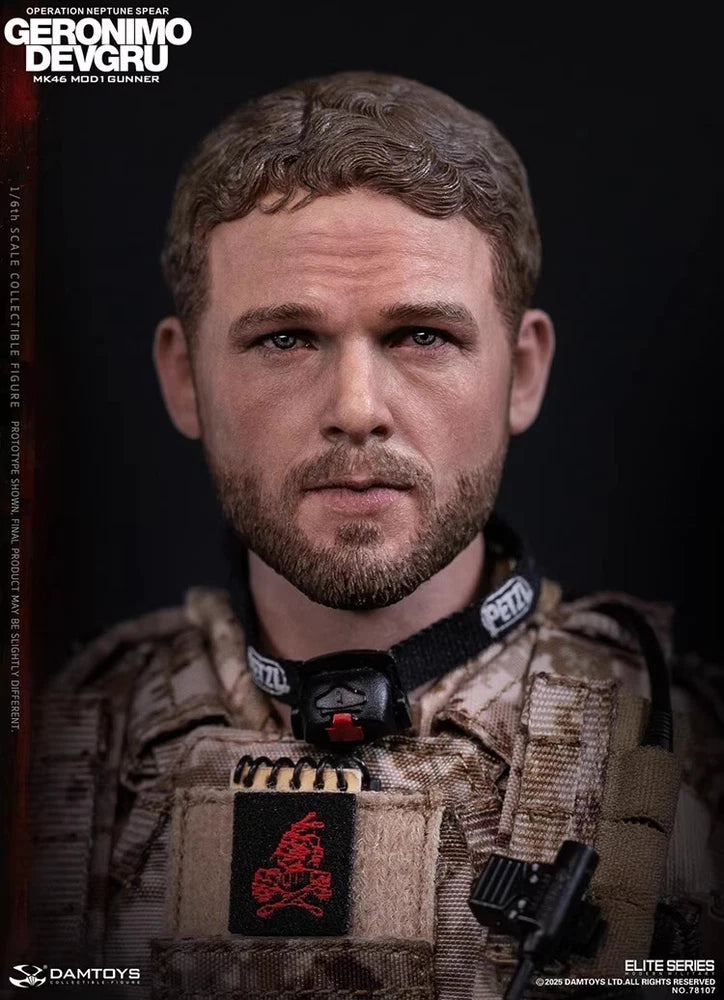 Presale DAMTOYS 78107 1/6 DEVGRU Operation Neptune Spear GERONIMO Gunner Model Model