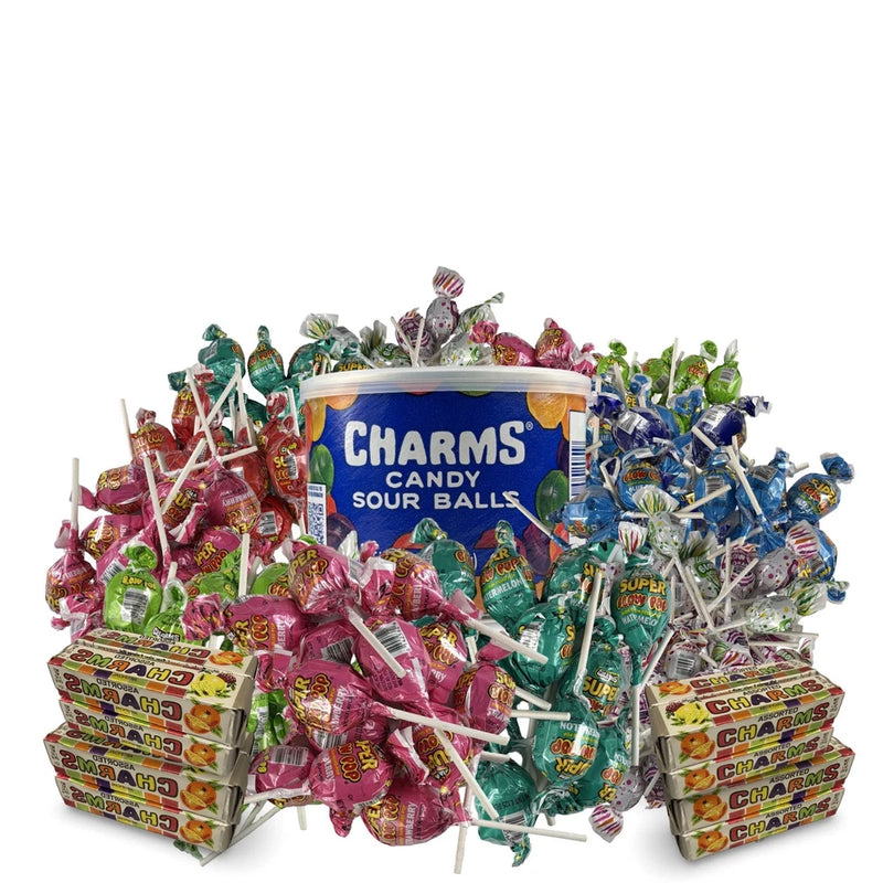 Charms Classic Candy Favorites ¨C Lollipops, Blow Pops, Super Blow Pops, Sour Bal Charms
