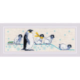 Riolis Cross Stitch Kit Penguins 1975 Model
