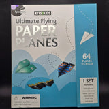Kits For Kids: Ultimate Flying Paper Planes Set Book Kit DIY Model