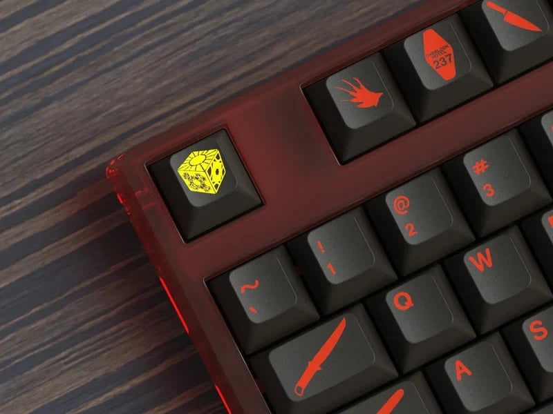 Kono KDS Splatter Keycap Set Cherry Profile PBT Horror Halloween New Model
