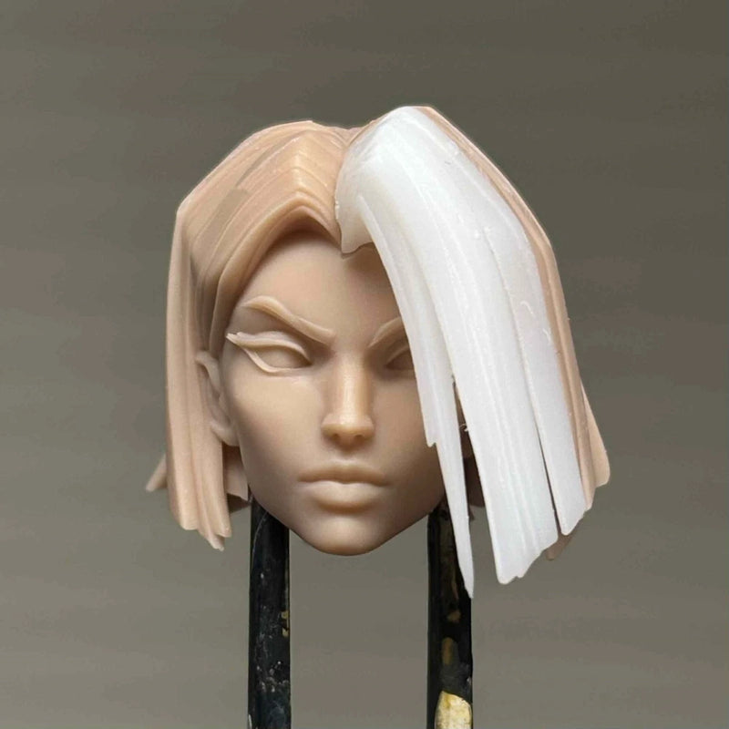 1/12 1/18 Unpainted Comics Emma Frost Head Sculpt Model Toys Model
