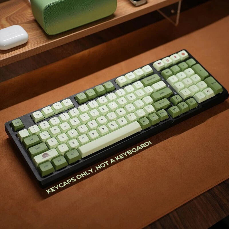 Matcha PBT Keycaps Set XDA Profile for 61/68/87/98Cherry MX Mechanical Keyboards Model