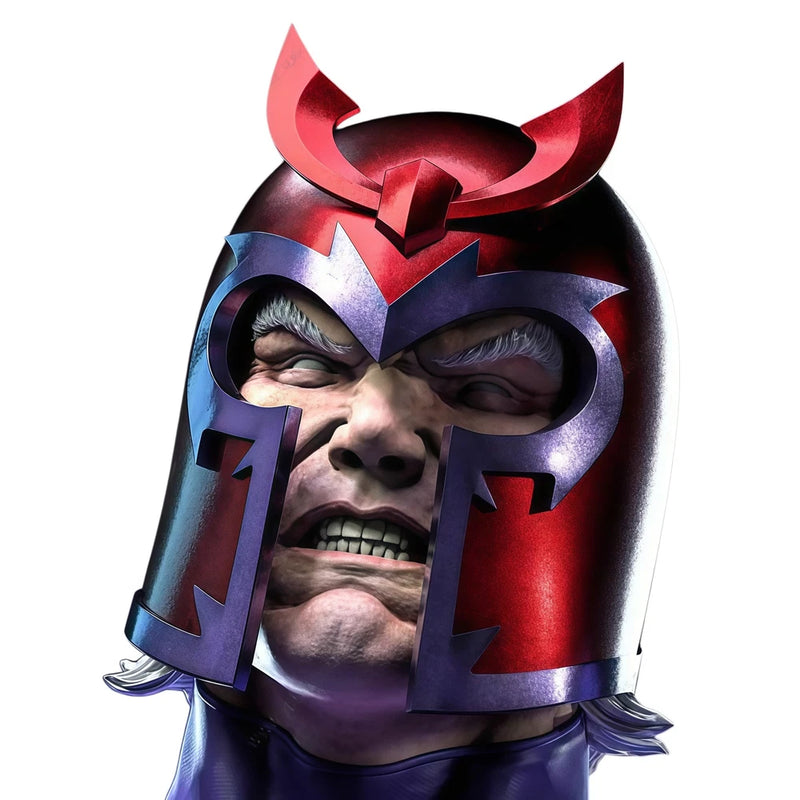 1/6 1/12 1/18 Angry Magneto Head Sculpt Carved Model Toys Model