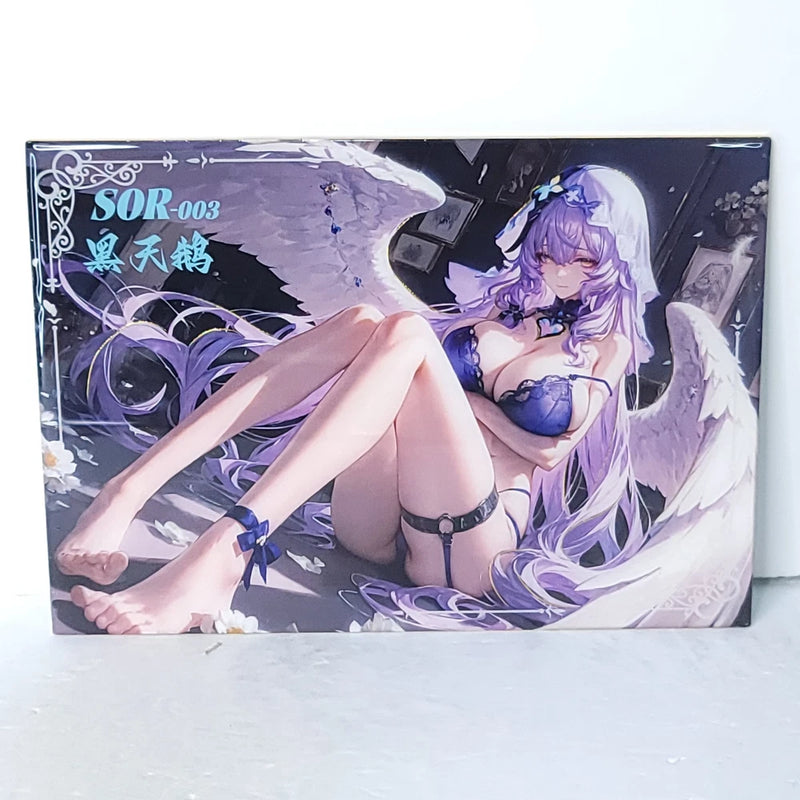 Shorekeeper Waifu Card Anime Angel Acrylic 139/188 Girl Art Oversized Board A5 Model