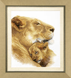 DIY Counted Cross Stitch Kit "Quiet dream" 10.0x11.8 in / 25.5x30.0 cm Model
