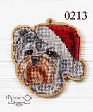 DIY cross stitch kit on wood "Marko" Model