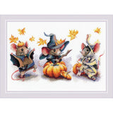 Riolis Cross Stitch Kit Spooky Mouse Trio 2241 Model