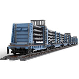 ZITIANYOUBUILD MOC: Welded Rail/Ribbon Rail Car 4709 Parts Building Toys Kit Model