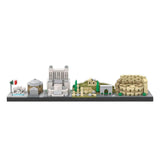 MOC Rome Skyline Architecture Model Building Set 373pcs DIY Kit Model