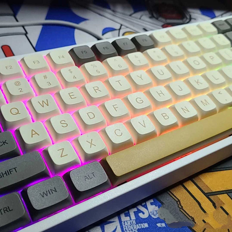 PBT Keycap XDA Height 125 Buttons Kit Parts for Microlight Mechanical Keyboard Model