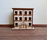 Dollhouse Miniature 1:144 Scale Kit House 3 Story Front Opening 6 Rooms Model