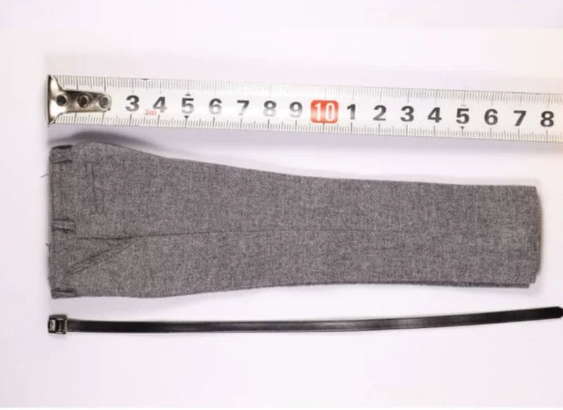 1/6 Male Formal pants gray trousers  Man Clothes  Model toys For 12inch figure Model