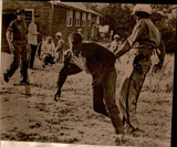 LD427 1965 Wire Photo TROOPER STOPS BLACK STUDENT BOARD SCHOOL BUS SEGREGATION Model