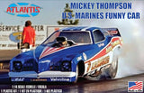 Atlantis 1/16 Mickey Thompson Marines Funny Car Plastic Model Kit H1499 Model