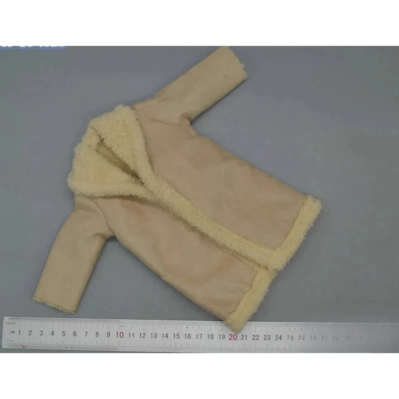 1/6 Scale Male Soldier Khaki Coat Clothes Model DIY for 12'' Body Accessories Model