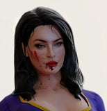 1/6 1/12 1/18 Megan Fox Head Sculpt Carved Model Toys Model