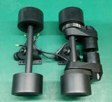 DIY dual 1500W electric longboard drive kit 90MM wheel 7"trucks CNC mounts Model