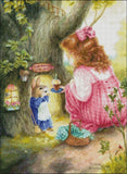Needlework Crafts Full Embroidery DIY Counted Cross Stitch Kits Happy Birthday Model