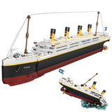 Titanic Ship Model Building Blocks Set 2022 Pieces Bricks Kit Adult Kids Toy Model