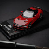 1/64 12 Cilindri Open Front Hood Diecast Alloy Car Model Collectible Model