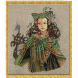 Nimue counted cross stitch kit "Gaewen", 46-Z005K, 16x19cm, DIY Model