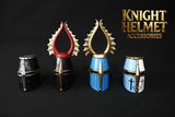 COOMODEL 1/6 Scale Die-cast Alloy Knight Templar Helmet Teutonic Helmet Model Model
