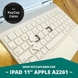 Replacement Keys For A2261 iPad Apple Magic Keyboard 11" White Individual Key Model