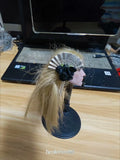 Retro 1/6 Female Fan Headdress Model Fit For 12" Action Figure Soldier Model