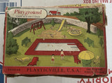 Plasticville O and S Gauge Playground Building Kit Original Box Complete Model