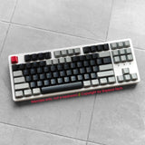 Retro Dolch Double Shot Shine Through 105 Keycaps set for MX Mechanical Keyboard Model