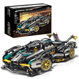 "1:14 Sports Car Building Blocks Set for Kids and Adults - 1012 PCS Racing Model