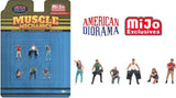 Muscle Mechanics Figure Set Diecast 1:64 Scale Model by American Diorama AD2417 Model