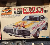 70 MERCURY COUGAR MOTORIZED, LAMPS, SHUTTERS,TRUNK, 1/20 scale kit no 205B-2000 Model