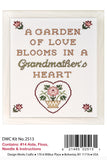 Lovely Design Works GRANDMOTHER'S HEART Kit  Counted Cross Stitch HTF 8" x 10" Model