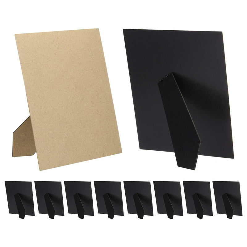 10Pcs 8"x10" Easel Back for Picture Frame DIY Replacement Easel Back Black Model