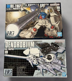 GUNDAM GP02A 1:144 & Dendrobium 1:550 HG Mechanics SET BANDAI Model Kit Model