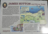 Photo 12x8 James Hutton and Siccar Point Old Cambus Information board at t c2011 Model