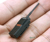 1/6th Scale Soldier Plastic Communication Miniature Walkie-talkie Headset Model Model