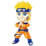 1432 Pcs Naruto Uzumaki Naruto Mini Building Blocks Set Challenging Game Gift Model