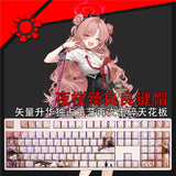 Blue Archive Keycaps Yosakura Kirara Dye-sub PBT 108 Keys for Cherry MX Keyboard Model