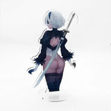 Nier: Automata 2B Acrylic Figurine Stand - Figure Toy Display Decoration Poster Model