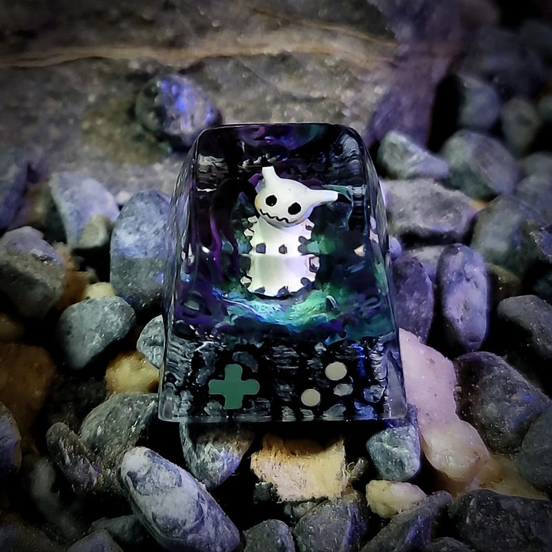 mimikyu keycaps ,pokemon keycap , keycap artisan , keycap anime , gift for him Model