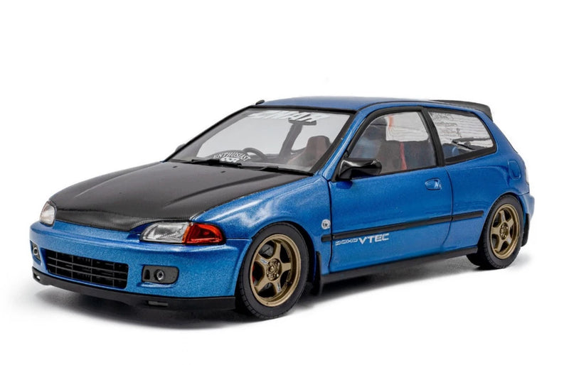 1/18 HONDA CIVIC 1991 EG6 Model Car -BLUE- Model